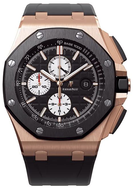 audemars piguet royal oak oro rosa caucciu|Audemars Piguet Royal Oak Offshore Chronograph .